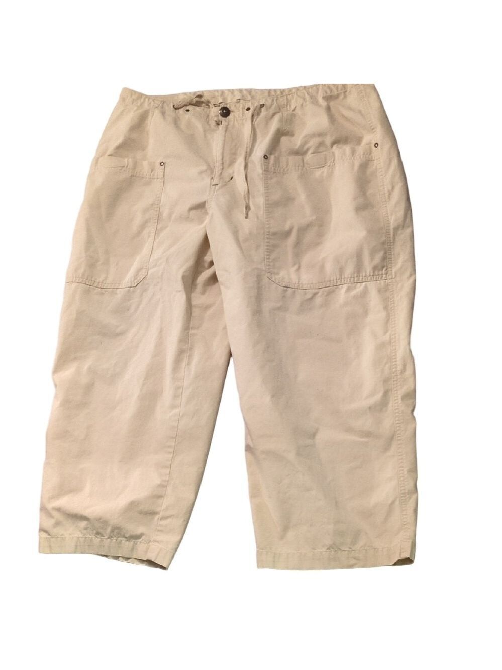 Patagonia Vintage Yellow Cropped Pants Size Large